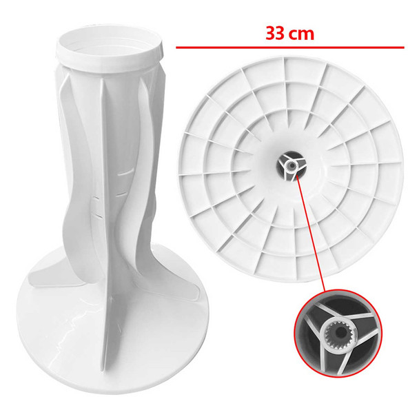 AGITADOR ESPIRAL TORNADO BCO.  8567936  8568149 usarW11564464