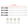 KIT ROTULA SUP. E INF. CABRIOUSAR W10735787 USAR W11130356