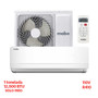 MINISPLIT 1 TON 110V SOLO FR͍O BLANCO CON DISPLAY  12000 BTU On Off  R410 MABE