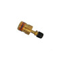 ADAPTADOR R410 GIRATORIOT SIN RETROCESO  1/4 -  5/16  , CFC, HCFC & HFC UNIWELD