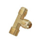 CONECTOR TEE 1/4*1/4*1/4 BRONCE P/ICE MAKER