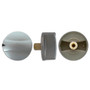 PERILLA CONTROL GRIS 1/2 CAÑA (13-3776-12-0)