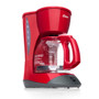 CAFETERA DE 12 TAZAS BASICA ROJA. (BVSTDCDW12R-013)