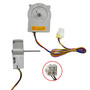 MOTOR DIFUSOR FLECHA LARGA 12V 1A 3.25W ( ODM-001F-4C))naranja EAP12383671 EAU63923606 EAU65058305 EAU65058511 INVERTER CONECTOR GDE (EAU63923603)