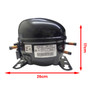 COMPRESOR 1/2 BAJA/MEDIA PRESION DE RETORNO 134a 115/127v 60Hz BAJO CONSUMO  FF8.5HBK1  FF10HBX1   FFI12HBX1 EMR130HLC SC12G SC15G FFU130HAX EM2U3125Z (EMR130HLR1)
