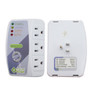 PROTECTOR DE VOLTAJE TRIPLE ELECTRONICO MULTIUSOS 120V SUPRESOR DE PICOS (RPVM369REX)