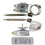 TERMOSTATO ELECTRONICOFREIDORA  ROBERTSHAW  200ºF – 400ºF CAPILAR 30”  3/8” x 5-5/8” Níquel ROSCA 1/4” – 3/4” 25 Amp 127/250 Vac Reemplazo directo de termostato RX-2-24, RX-10-24 Y COMPATIBLE  RX-1-36 (RX-2-30-RX)