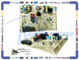 TARJETA CONTROL  5 CONECTORES PRINCIPAL USAR WR200D4852G024 (WR200D6221G016)