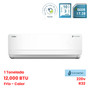 MINISPLIT INVERTER FRIO/CALOR  1 TON 220V MABE GAS R32 BLANCO 10 AÑOS GARANTIA COMPRESOR 3 AÑOS COMP (MMI12HDBWCAX32ME2)
