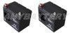 2-Battery Set 12v 35ah
