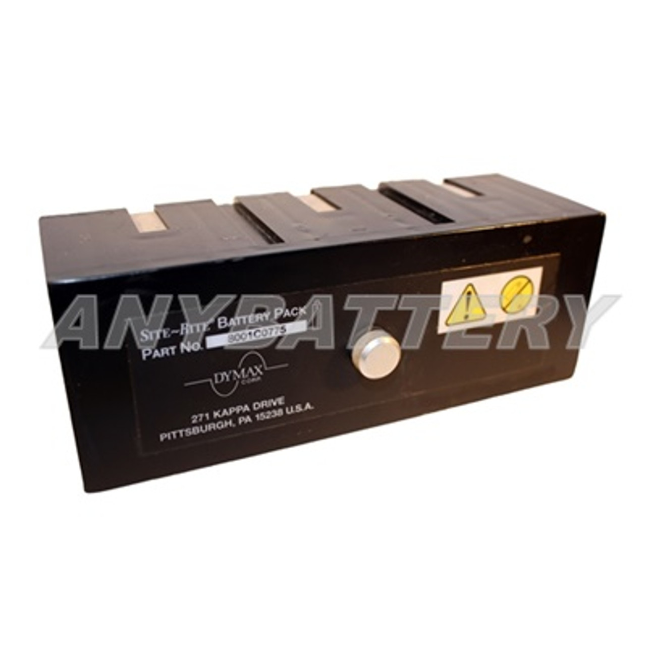 Dymax SiteRite Battery, Dymax Site-Rite Battery 8001C0775