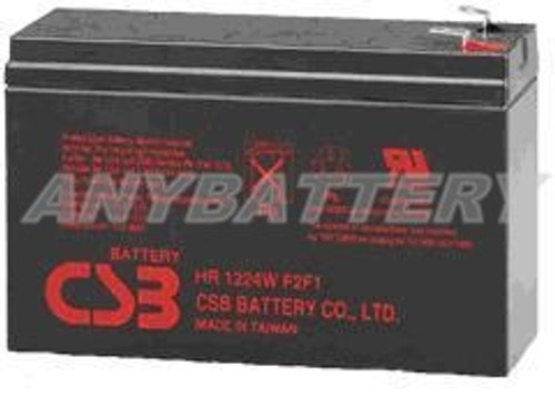 CSB 1224W Battery, CSB HR1224WF2F1 Battery, APC BE450G Battery, APC BE600M1 Battery, APC BE670M1 Battery, APC BN4001 Battery, APC BN675M1 Battery, APC BR500CI-IN Battery, APC BR500CI-RS Battery, APC APCRBC114 Battery, APC RBC114 Battery, APC RBC-114 Battery, BB CPS5.5-12 Battery, Eaton Ellipse Battery, Eaton 3088201000 Battery, UPS12260 Battery, Unipower B00643 Battery
