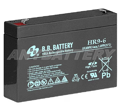 B.B. HR9-6 Battery