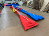 Custom Oar Bag in Sunbrella. Travel  anywhere you can row!