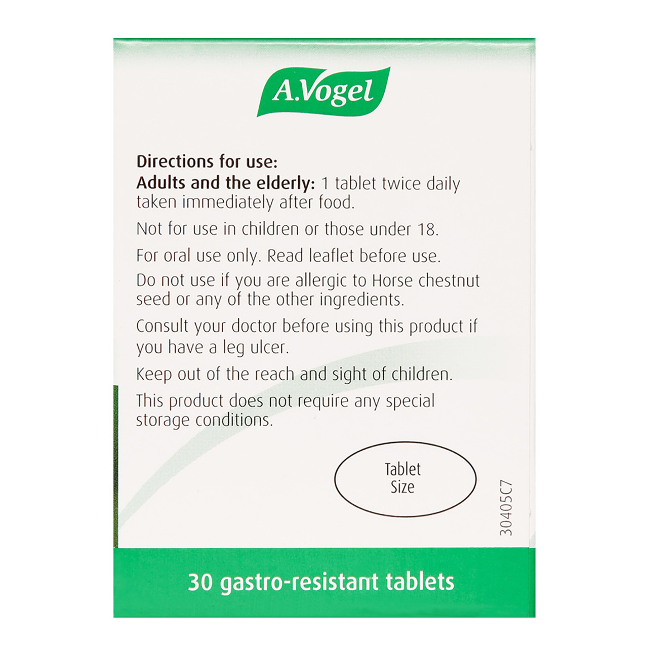 A.Vogel Venagel Horse Chestnut Gel 100ml - Relief For Tired, Aching - View #7