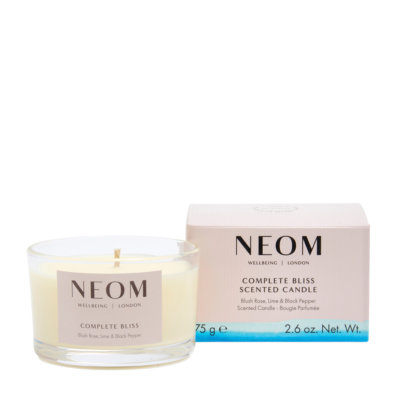 NEOM Organics Complete Bliss Scented Candle (Travel Size