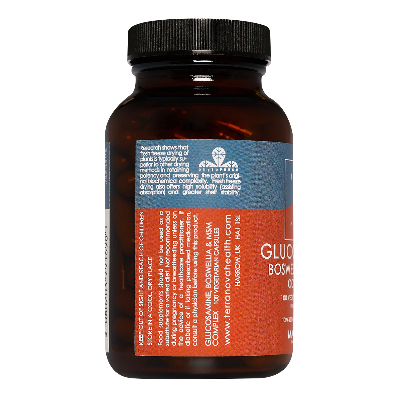 Terranova Glucosamine Boswellia & MSM Complex 100 Capsules VictoriaHealth