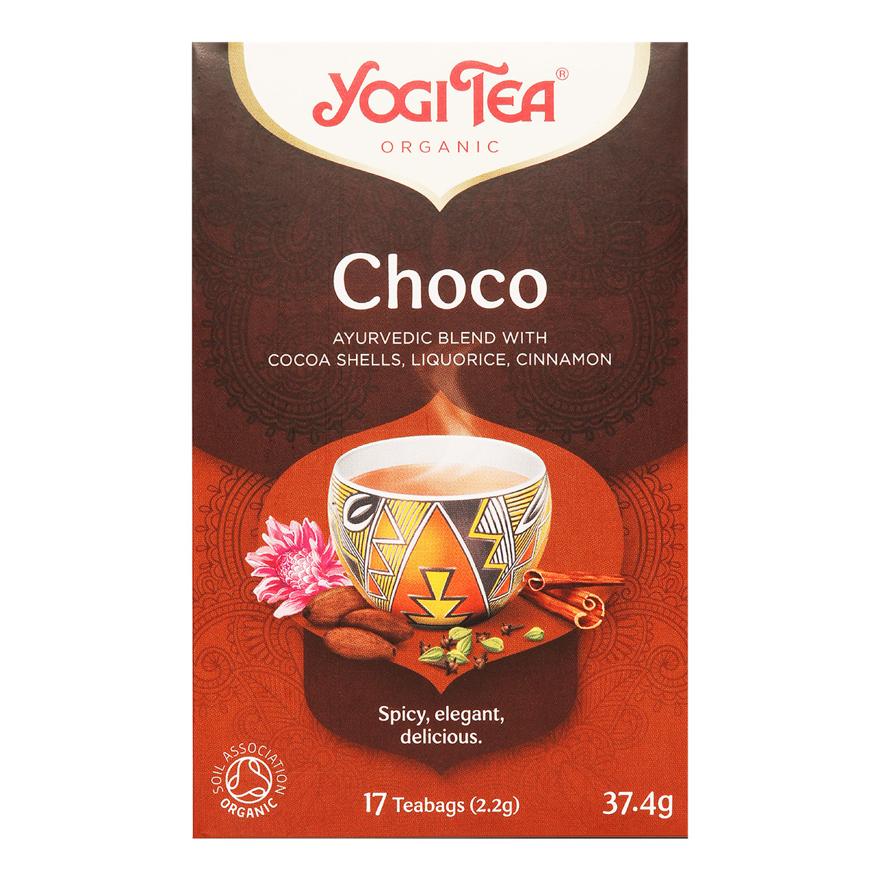 Yogi Tea Choco Organic Tea, 17 Teabags - VictoriaHealth