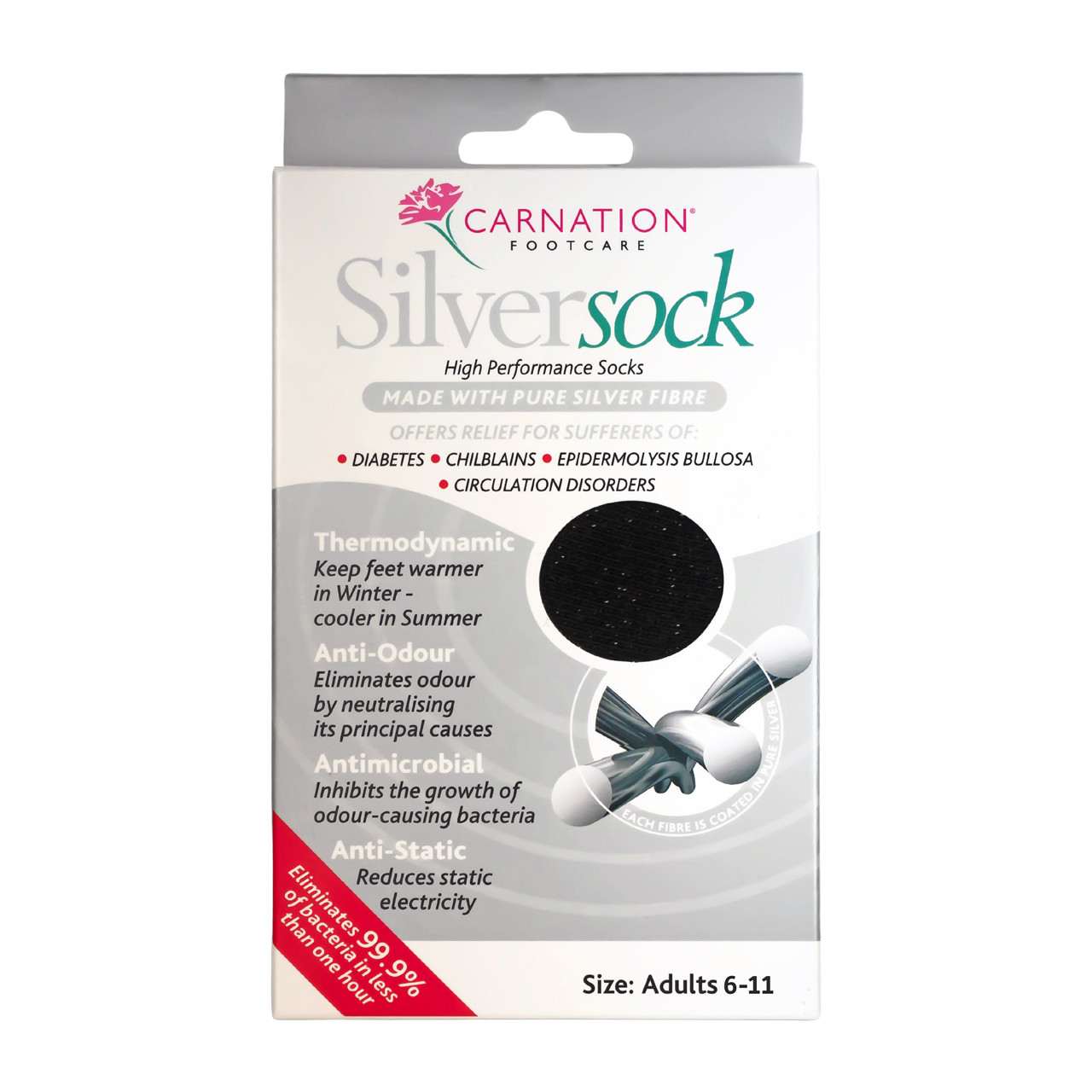Carnation Silversocks - VictoriaHealth