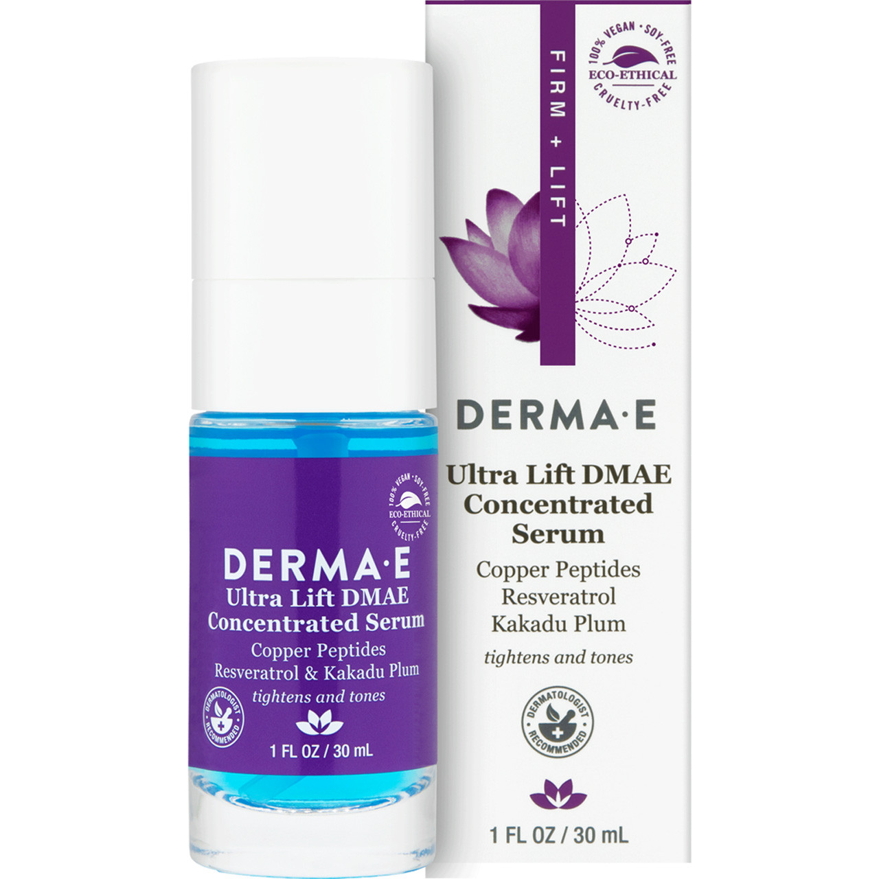 Derma E Ultra Lift DMAE Concentrated Serum, 30ml - VictoriaHealth