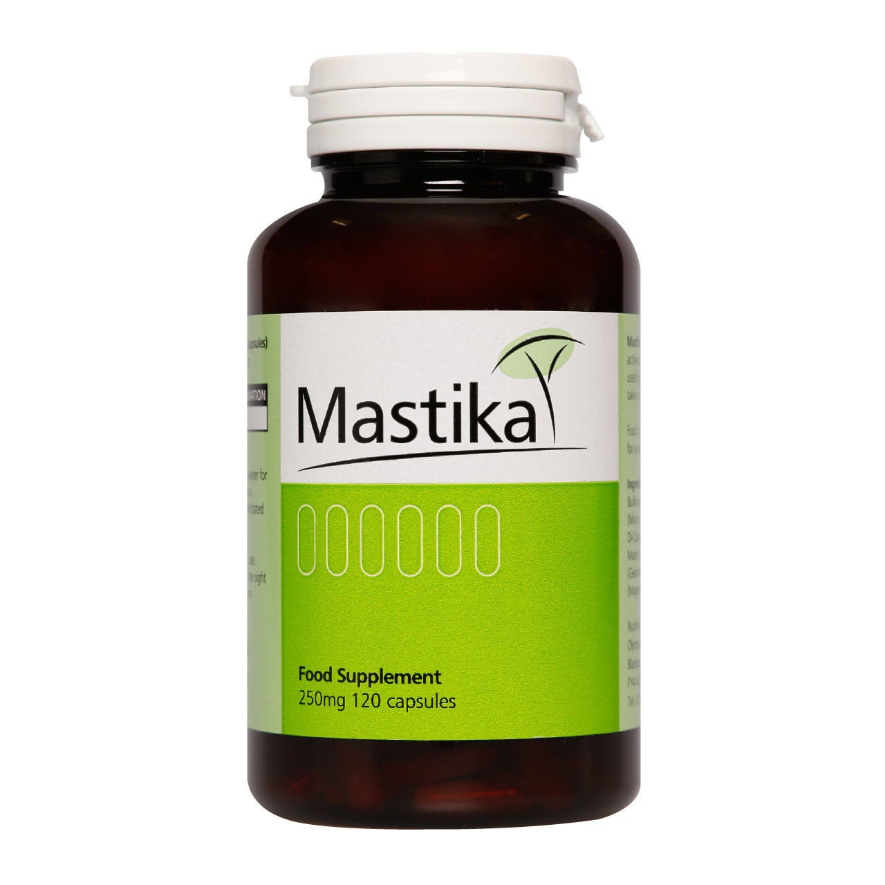 Mastika 250mg Mastic Gum, 120 Capsules VictoriaHealth