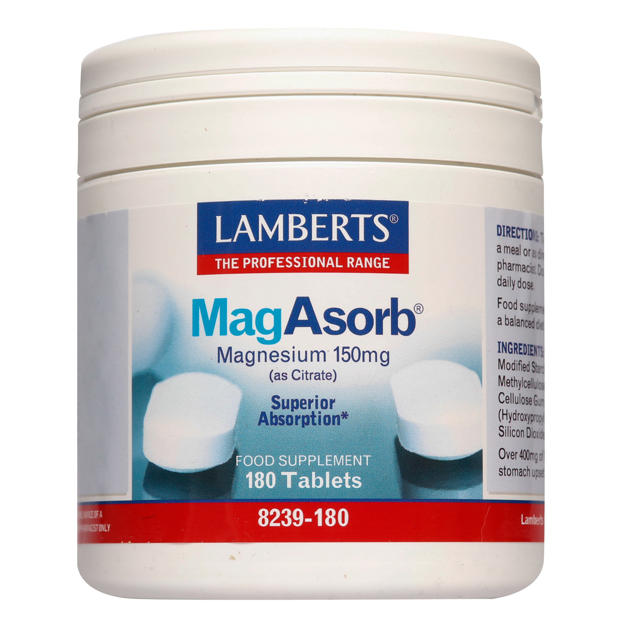 Magasorb (magnesio Citrato) 60tab 150mg Lamberts