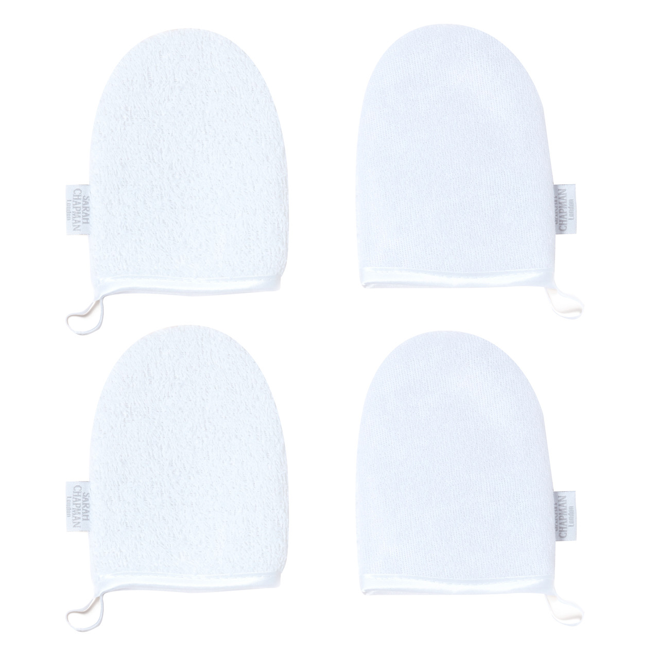 Sarah Chapman Professional Cleansing Mitts, 4 Mitts - VictoriaHealth