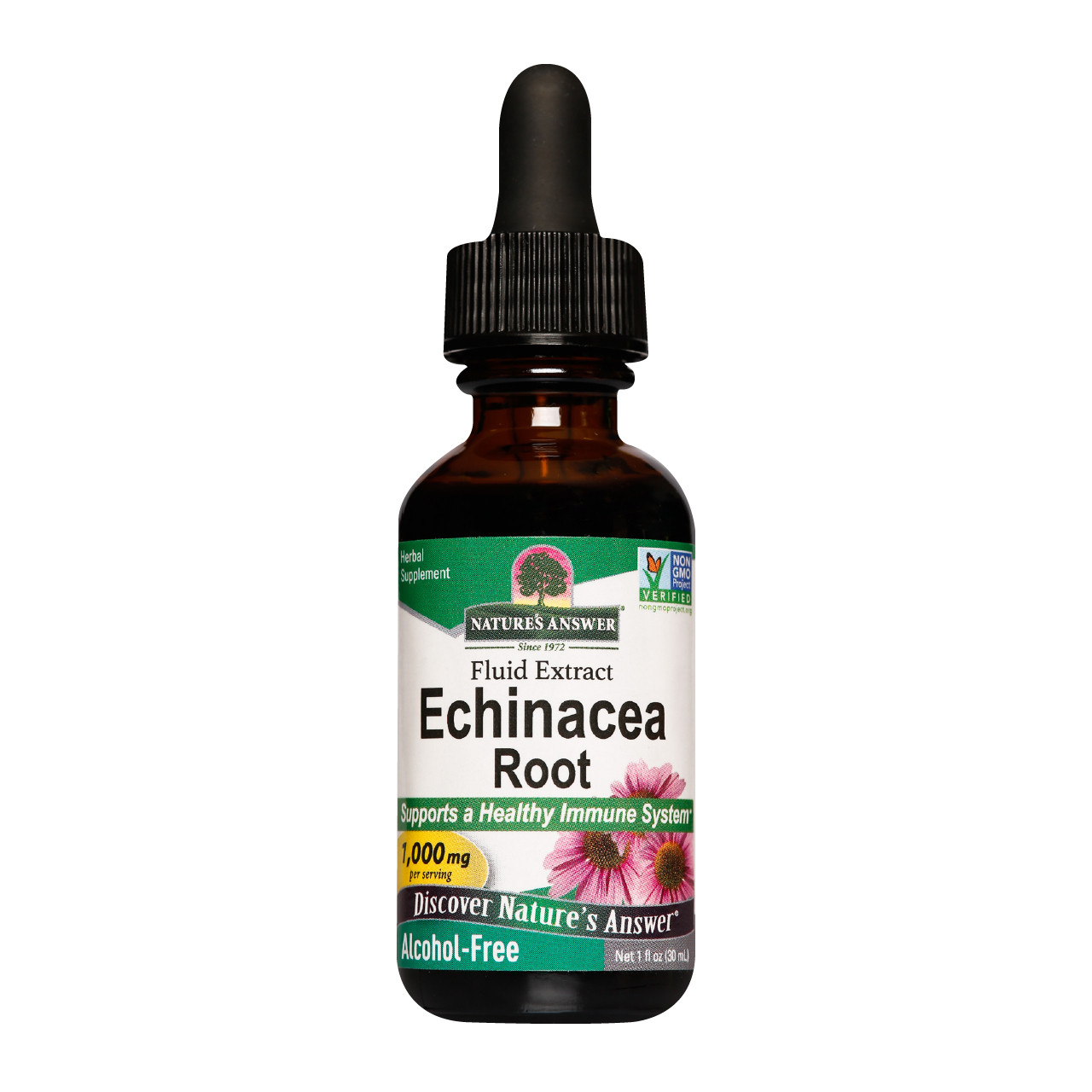 Natures Answer Echinacea Root - Alcohol Free, 30ml - VictoriaHealth