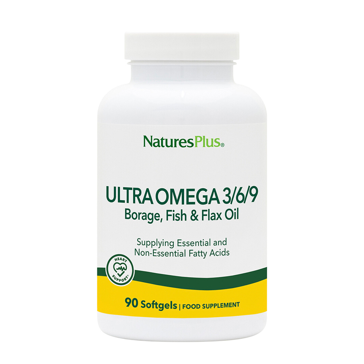 Natures Plus Ultra Omega 3, 6, 9, 90 Softgels VictoriaHealth