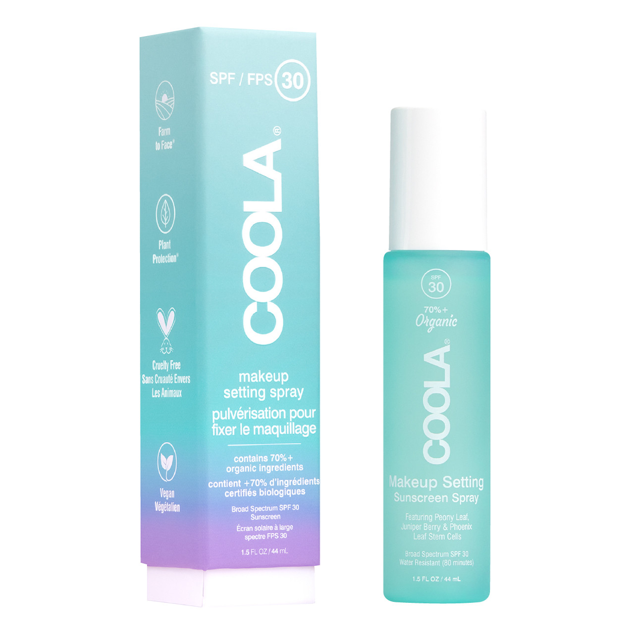 Coola Makeup Setting Sunscreen Spray 30, 44ml - VictoriaHealth