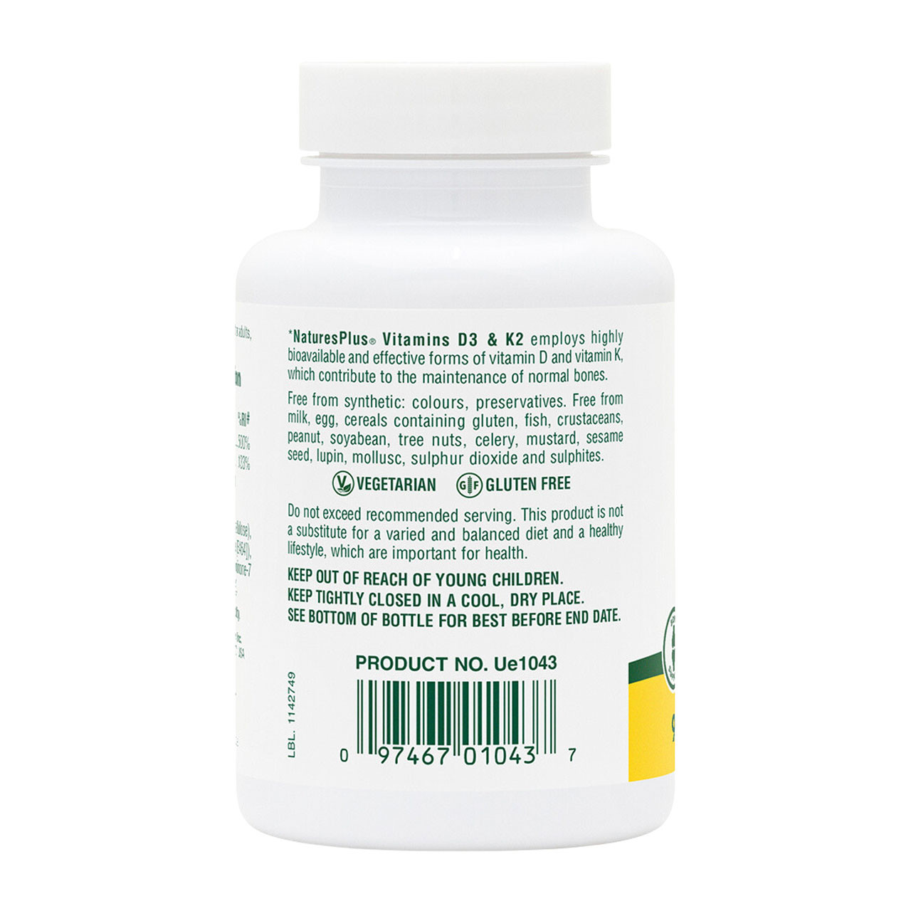 Natures Way K2+D3 120 Capsules