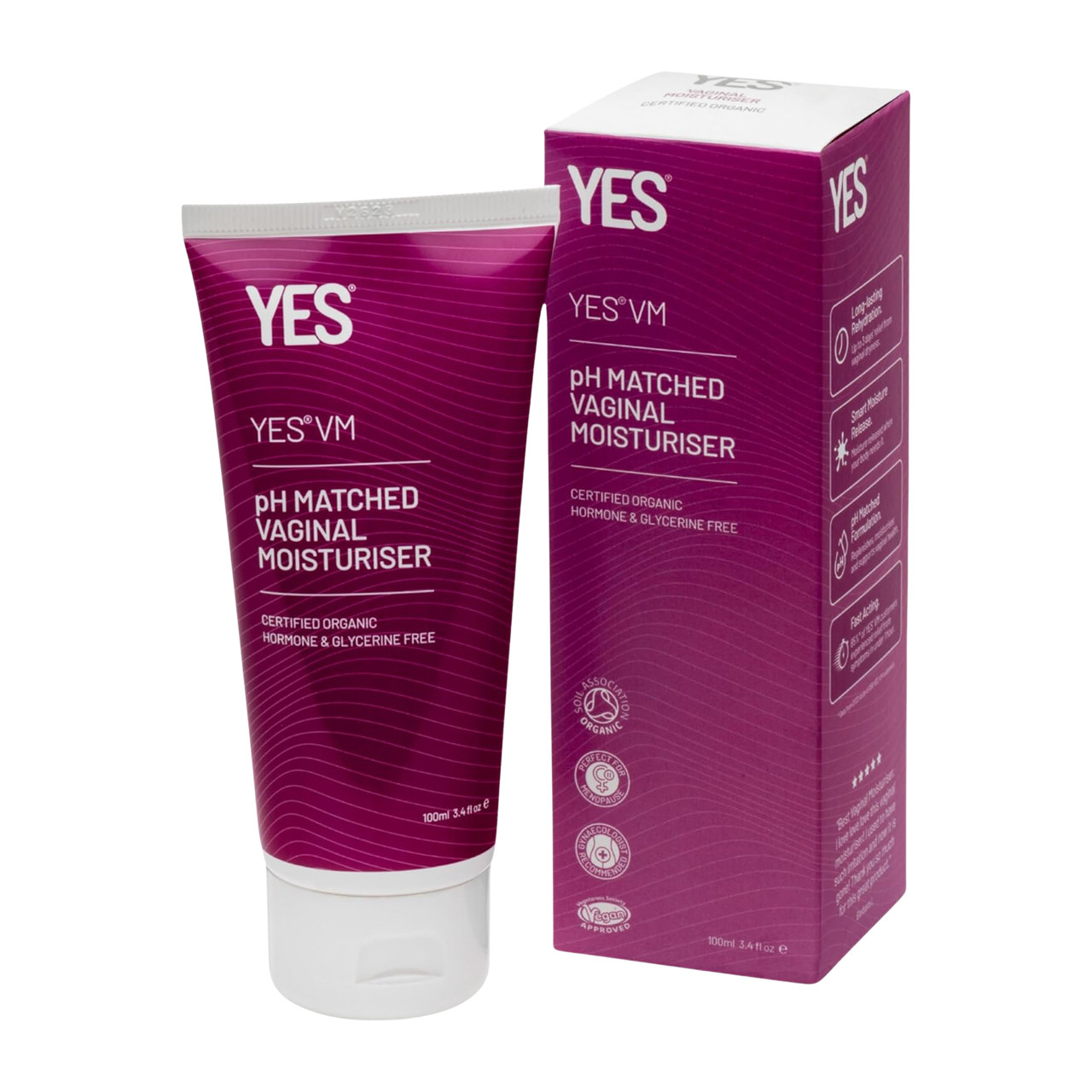 Yes VM Natural Vaginal Moisturiser, 100ml - VictoriaHealth