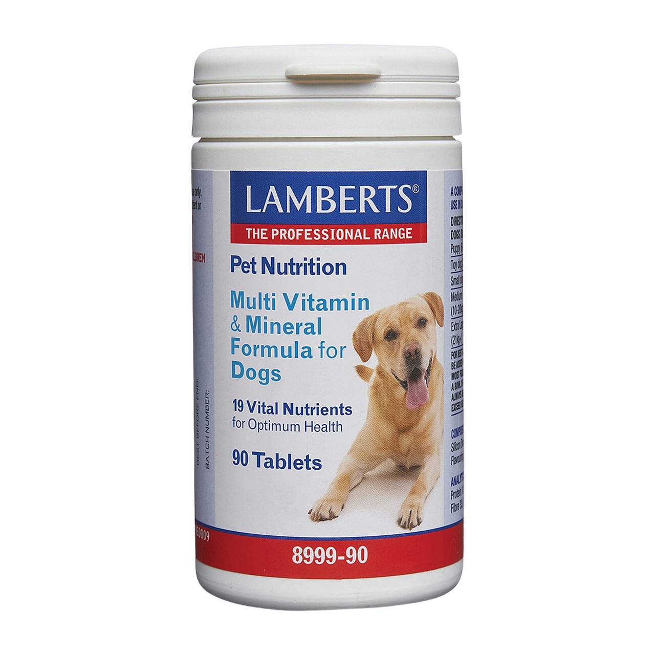 Lamberts Multi Vitamin and Mineral for Dogs, 90 Tablets