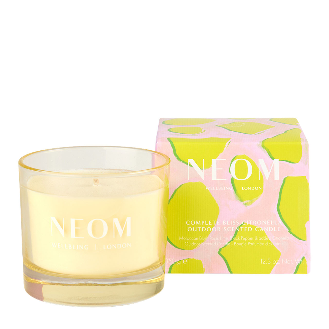 Neom Complete Bliss Citronella Outdoor Candle (1 Wick