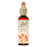 Bach Aspen flower essence is indicated for people who are seized by sudden fears or worries for no specific reason