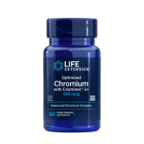 Life Extension Optimized Chromium with Crominex 3+ is a stabilised chromium supplement which helps enhance insulin efficiency whilst helping to maintain low blood sugar levels.