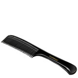 EarthKind Organic Rubber Comb - black rubber comb, helps to gently remove the tangles in the hair without causing hair splitting and breakage.