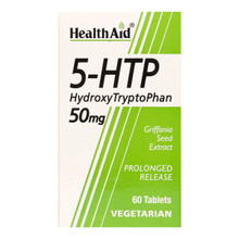 HealthAid's 5-Hydroxytryptophan (5-HTP) Tablets involved in mood, behaviour, appetite, and sleep and is found in many places in the body particularly the brain, gastrointestinal system, and blood cells.