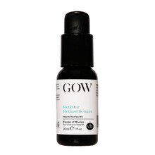 GOW Retistar Retinol Serum is the gentlest retinol on the market for visibly reducing the signs of ageing skin.