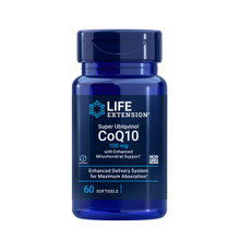 Life Extension Super Ubiquinol CoQ10 with Enhanced Mitochondrial Support, is highly bioavailable, which means it’s easy for the body to absorb. Combined with PrimaVie® shilajit the rate of absorption increases to help promote the body’s youthful cellular energy production
