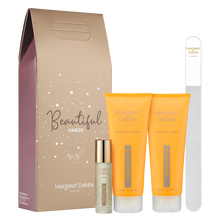 Margaret Dabbs Beautiful Hands contains four luxury hand products for the ultimate gift of healthy hands and nails