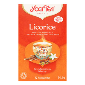 Yogi Tea Licorice Tea - 17-Teabags box