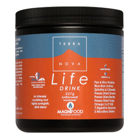 Terra Nova Life Drink: Deeply nourishing and intensely synergisitic, Life Drink is designed for those who choose to follow a more natural and holistic wellness lifestyle.