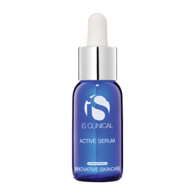 iS Clinical Active Serum - 30-ml clue glass pipette bottle; diminishes, fine lines and wrinkles, evens age spots, smoothes, and controls skin blemishes.