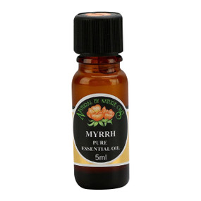 Natural By Nature Myrrh Oil - 5-ml bottle; displays antiseptic, cooling, stimulant and sedative properties.