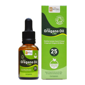 SC Nutra Wild Oregano Oil C80 - 25-ml bottle; contains carvacrol, one of nature's most powerful remedy to treat candida infection, parasite infection, and bacterial and viral infections.