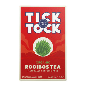 Dragonfly Tea Tick Tock Rooibos Tea - 40-Tea Bags box