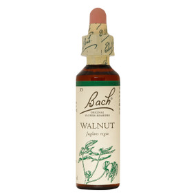 Bach Flower Remedies Walnut - 20-ml bottle; for the major changes in life such as during puberty & menopause.