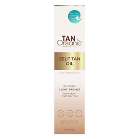 TanOrganic Self Tanning Oil - 100-ml box; This multi-award-winning TanOrganic Self Tanning Oil combines intense moisture with an elegant tan to leave your skin looking healthy and glowing.