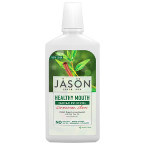 Jason Healthy Mouth Tartar Control Cinnamon Clove Mouthwash - 473-ml bottle